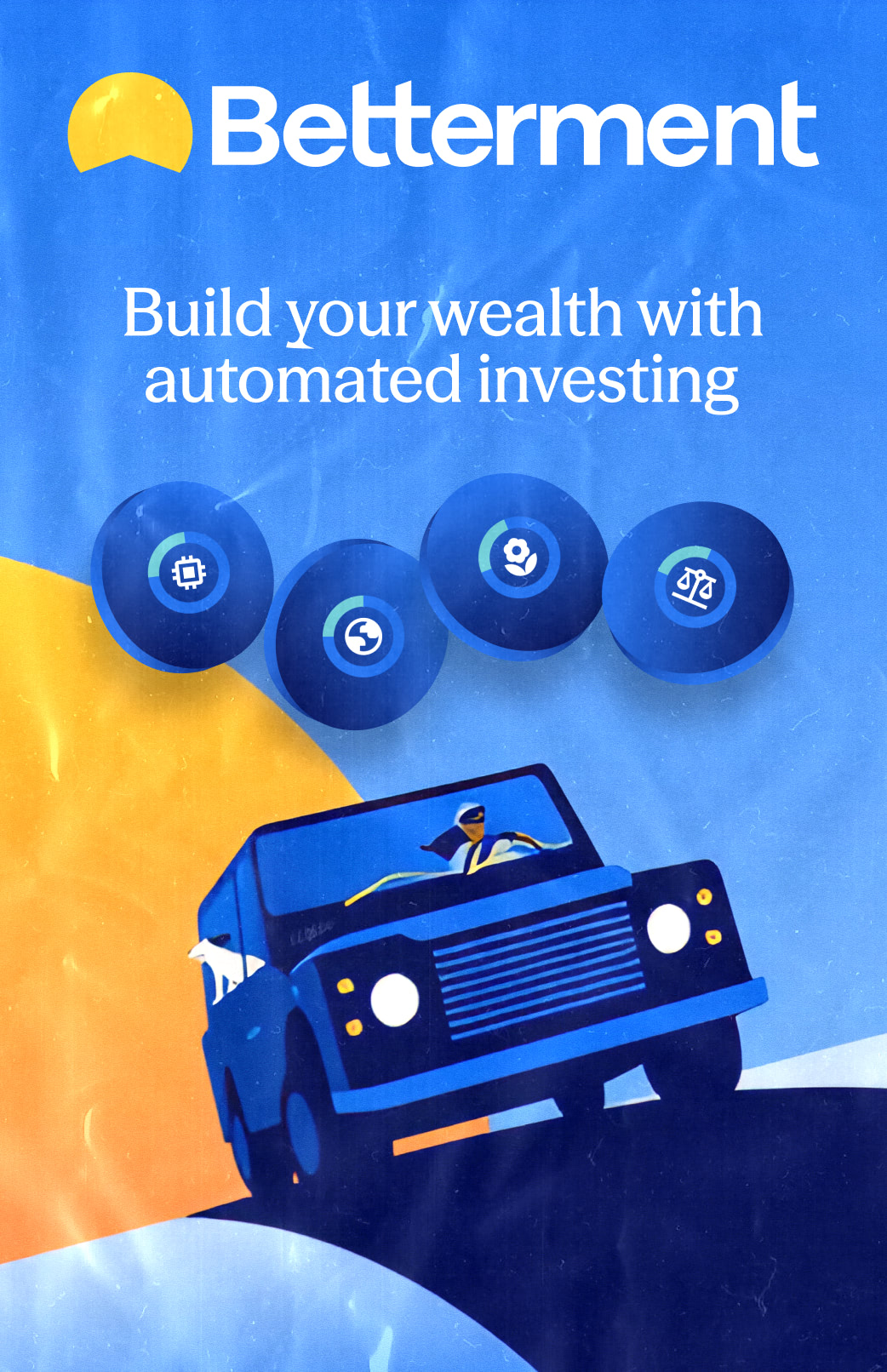 Betterment design system & product website redesign